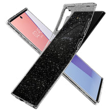 Load image into Gallery viewer, Galaxy Note 10 Case Liquid Crystal Glitter