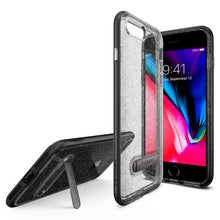 Load image into Gallery viewer, iPhone 8 Plus Case Crystal Hybrid Glitter