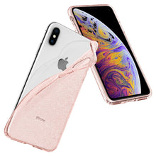 Load image into Gallery viewer, iPhone XS Max Case Liquid Crystal Glitter