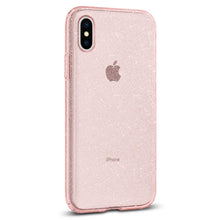 Load image into Gallery viewer, iPhone X Case Liquid Crystal Glitter
