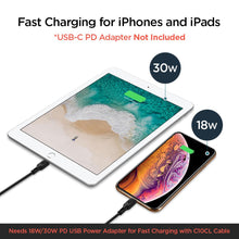Load image into Gallery viewer, DuraSync USB-C to Lightning Cable