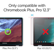 Load image into Gallery viewer, Samsung Chromebook Plus 12.3" Screen Protector GLAS.tR SLIM