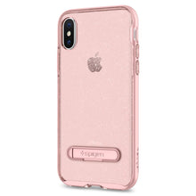 Load image into Gallery viewer, iPhone X Case Crystal Hybrid Glitter