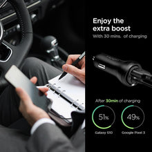 Load image into Gallery viewer, Qualcomm Quick Charge 3.0 Built-in USB-C Car Charger
